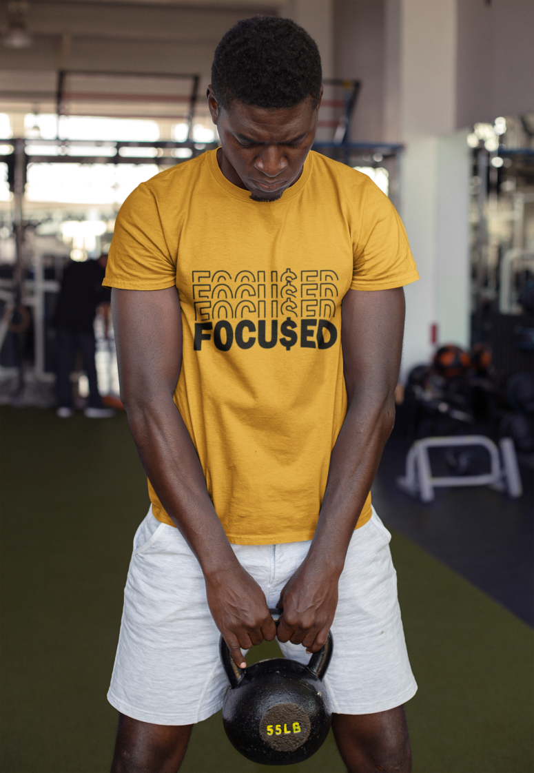 "Focused" Short-sleeve Unisex T-shirt