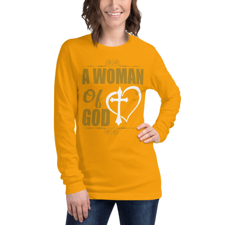 "A Woman Of God" Long Sleeve Tee - Image 15