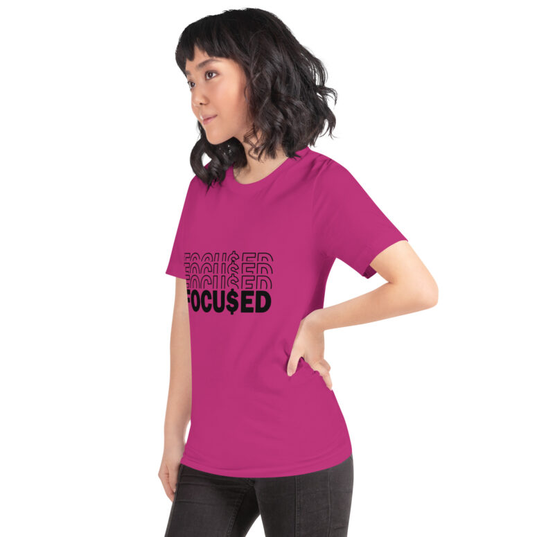 "Focused" Short-sleeve Unisex T-shirt - Image 12