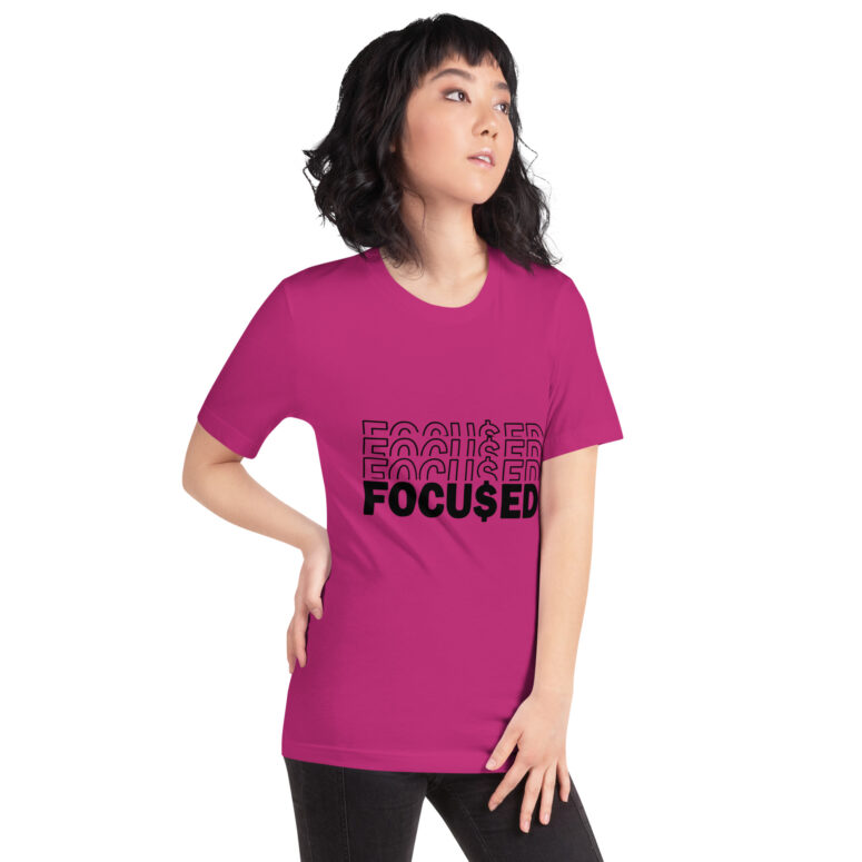 "Focused" Short-sleeve Unisex T-shirt - Image 13