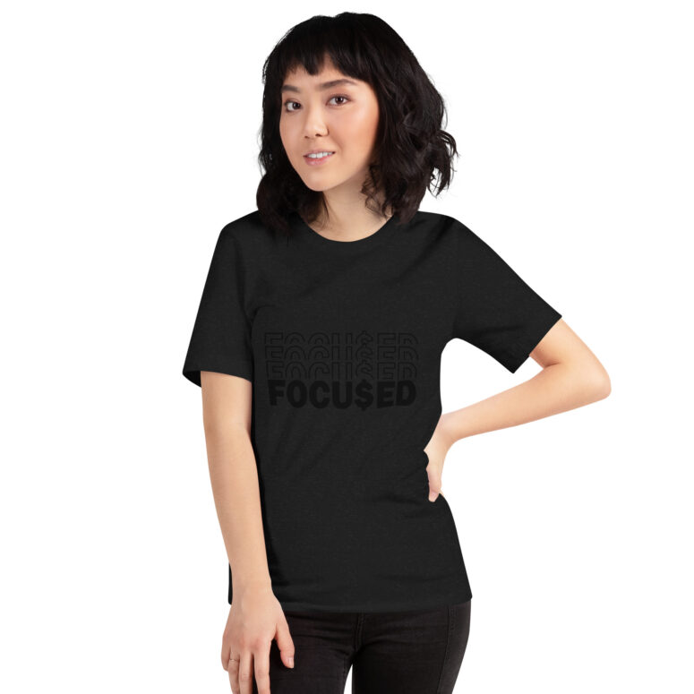 "Focused" Short-sleeve Unisex T-shirt - Image 2