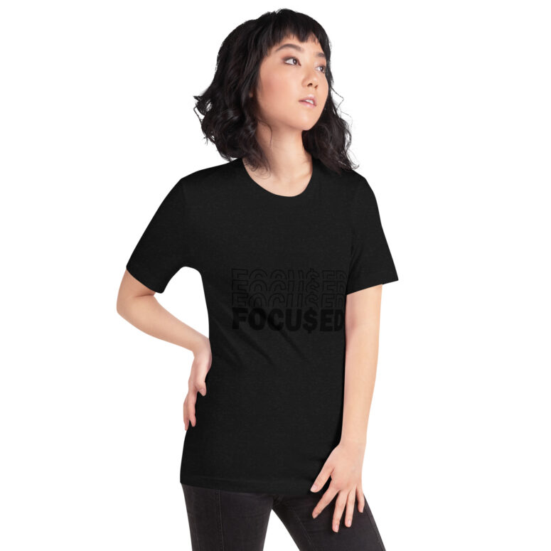 "Focused" Short-sleeve Unisex T-shirt - Image 4