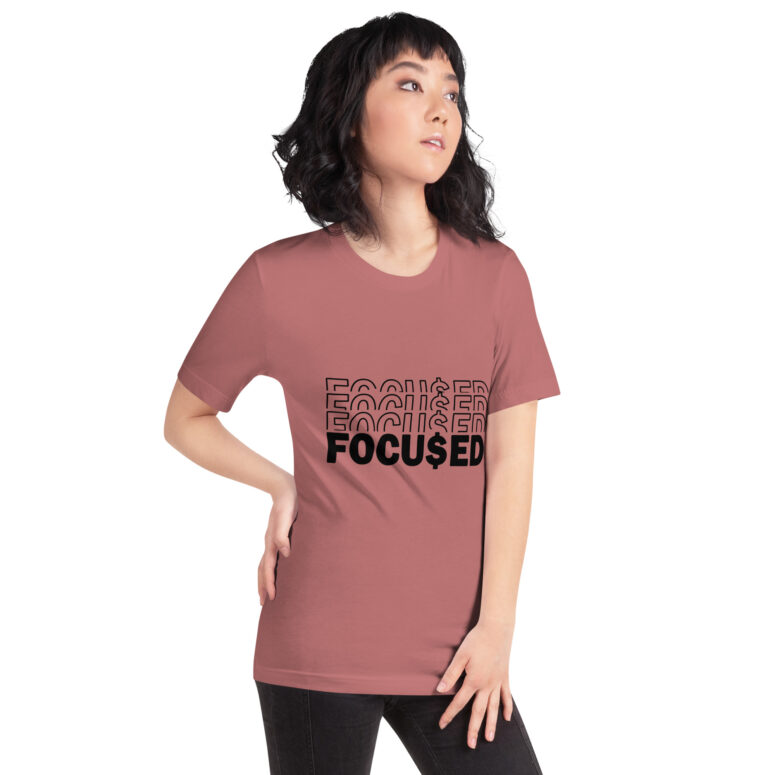 "Focused" Short-sleeve Unisex T-shirt - Image 16