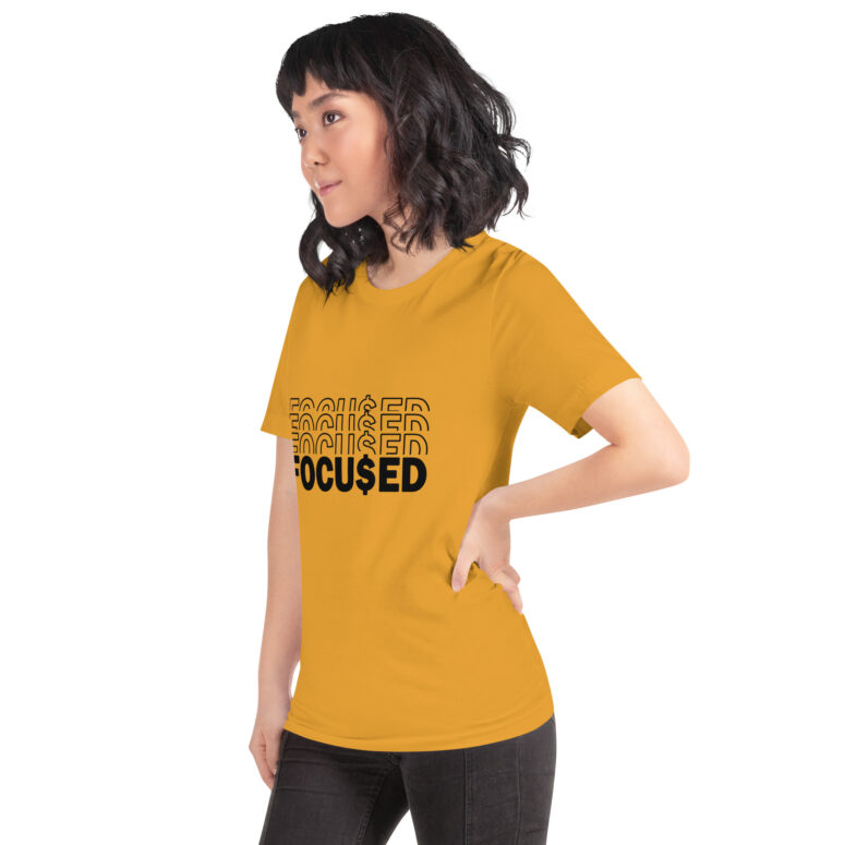 "Focused" Short-sleeve Unisex T-shirt - Image 18