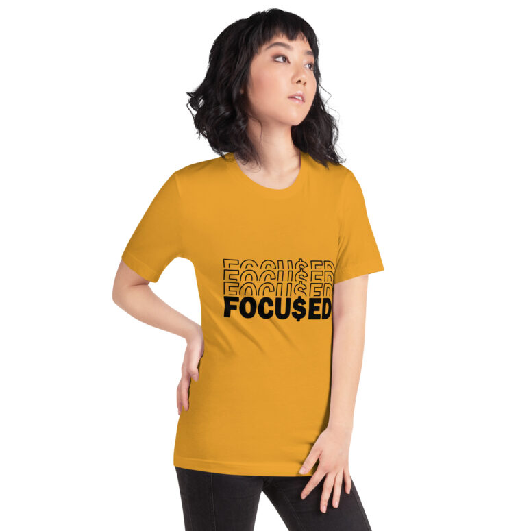 "Focused" Short-sleeve Unisex T-shirt - Image 19