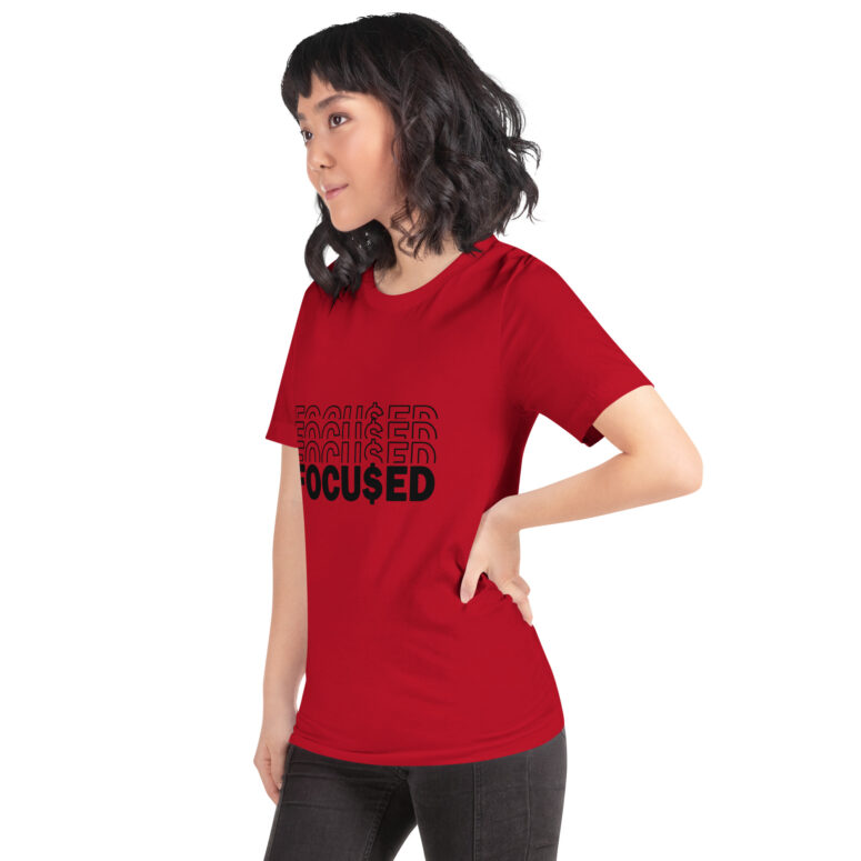 "Focused" Short-sleeve Unisex T-shirt - Image 6