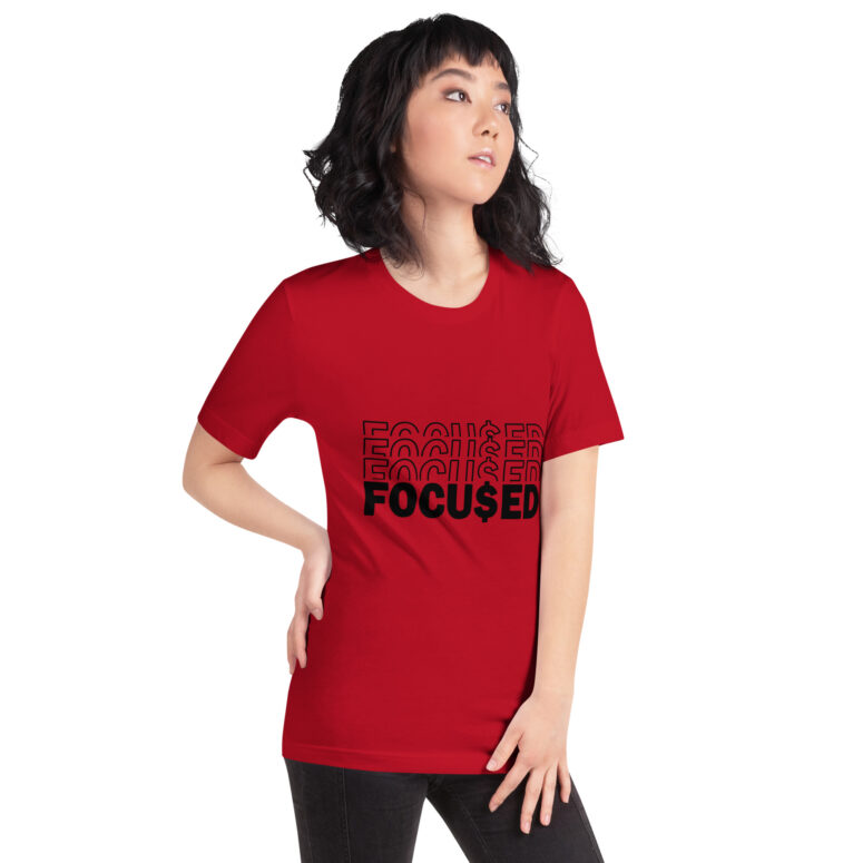 "Focused" Short-sleeve Unisex T-shirt - Image 7