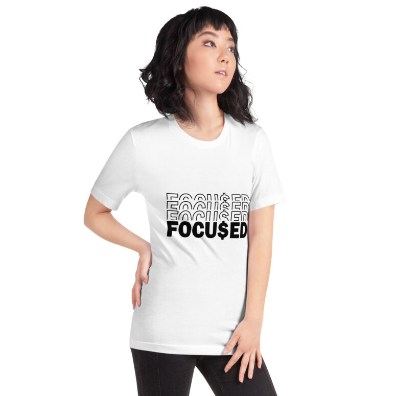 "Focused" Short-sleeve Unisex T-shirt - Image 22