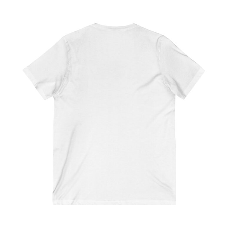 "Limitless" Unisex Jersey Short Sleeve V-Neck Tee - Image 4