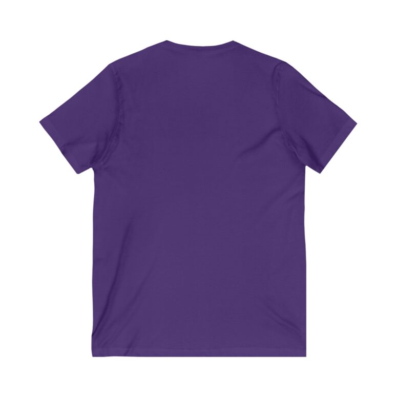 "Limitless" Unisex Jersey Short Sleeve V-Neck Tee - Image 18